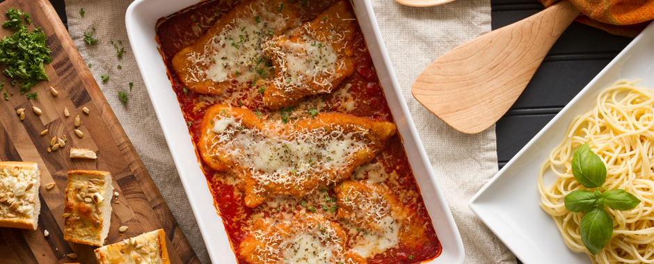 Baked Chicken Parmesan Baked Chicken Parmesan