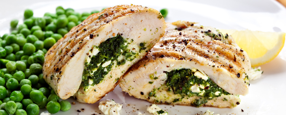 Spinach & Feta Stuffed Chicken Spinach & Feta Stuffed Chicken